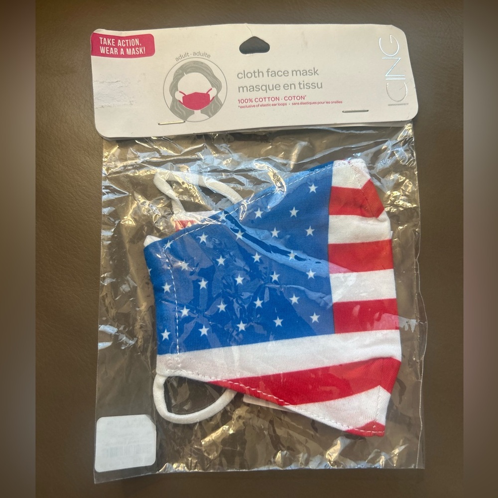 American 🇺🇸 Flag Stars and Stripes Face Mask
